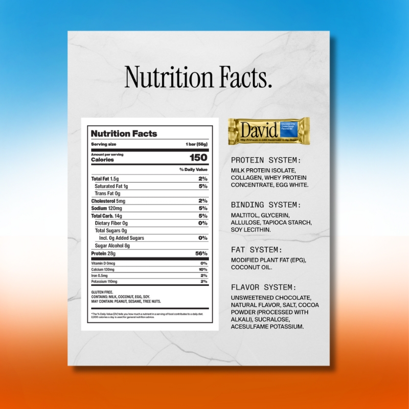 David Protein Bar